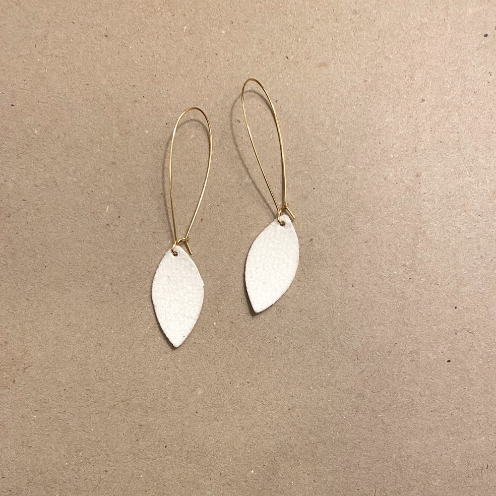 New gold plated earrings